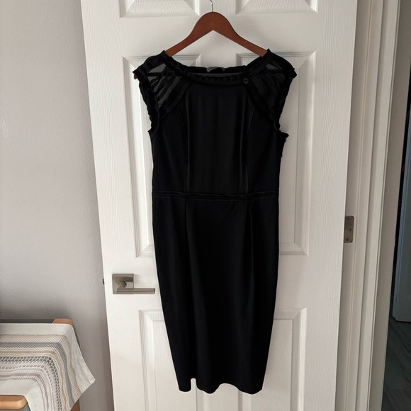 Alberta Ferretti black‎ dress size 8 - Picture 9 of 15